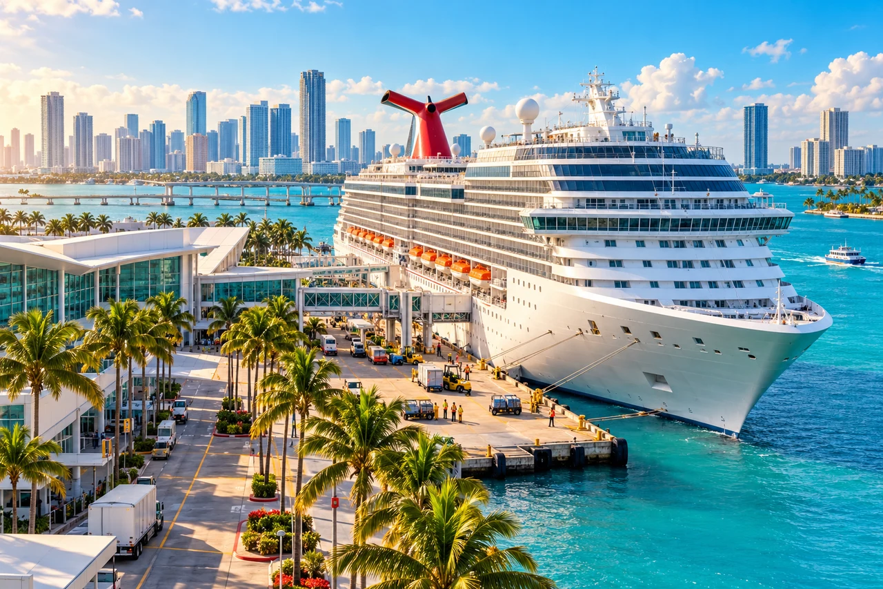 Julkaisijan Carnival Corporation newsroom AI-lähdekuvitus