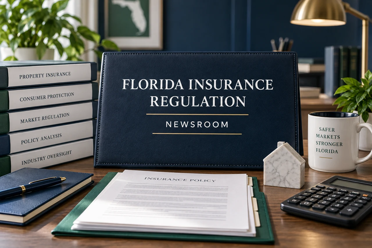 Julkaisijan Florida Office of Insurance Regulation AI-lähdekuvitus